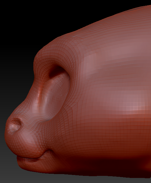 Western Kemono Short-nosed Angel Dragon Head Base Variant 2