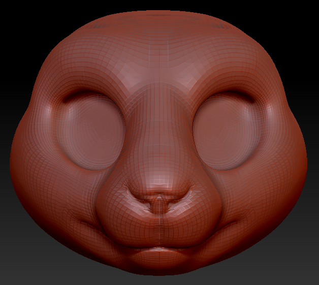 Western Kemono Squirrel Head Base