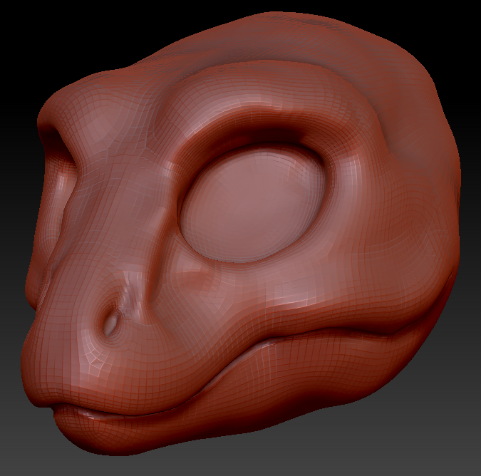 Western Kemono T-Rex Head Base