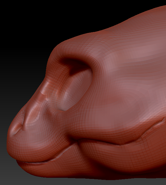 Western Kemono T-Rex Head Base