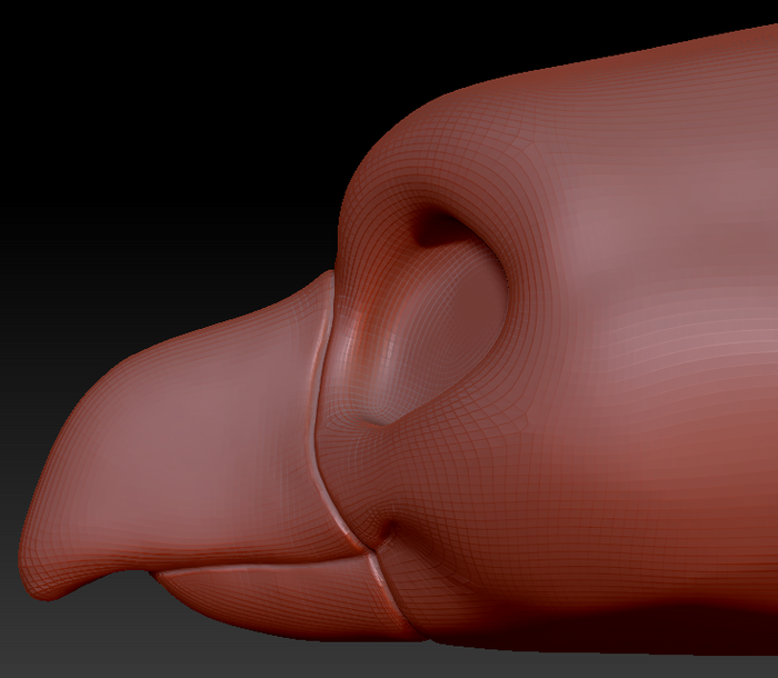Western Kemono Toucan Head Base Variant 1