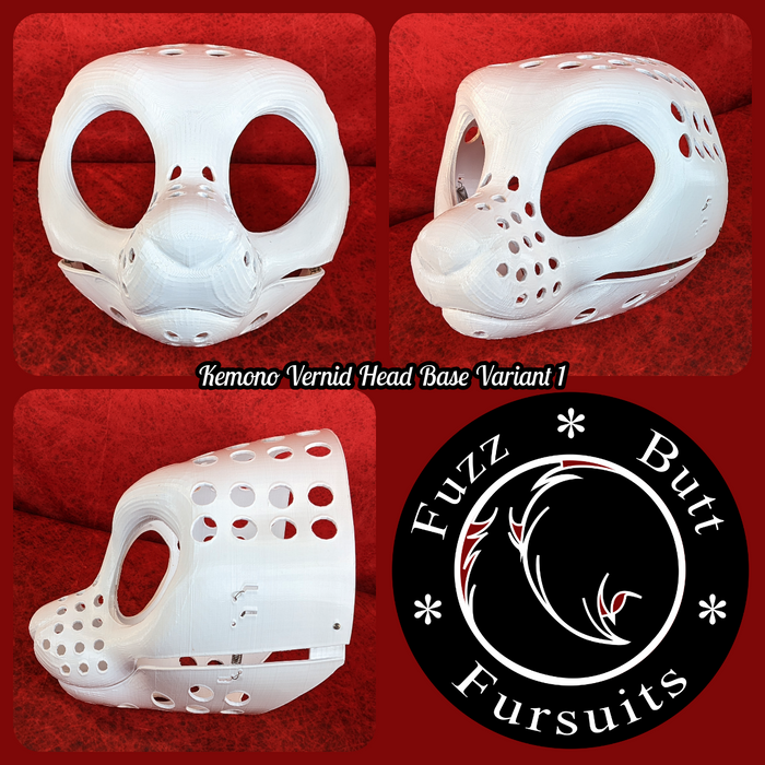Western Kemono Vernid Head Base Variant 1