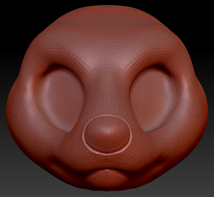 Western Kemono Weasel Head Base Variant 1
