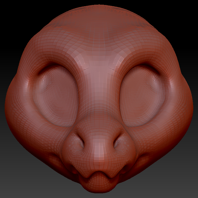 Western Kemono Wickerbeast Head Base Variant 3