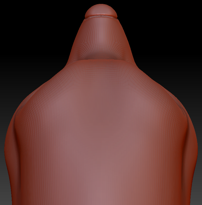 Western Kemono Wolf Static Jaw Head Base