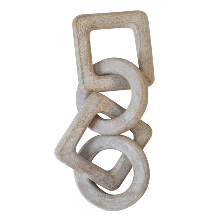 White Washed Wood Chain