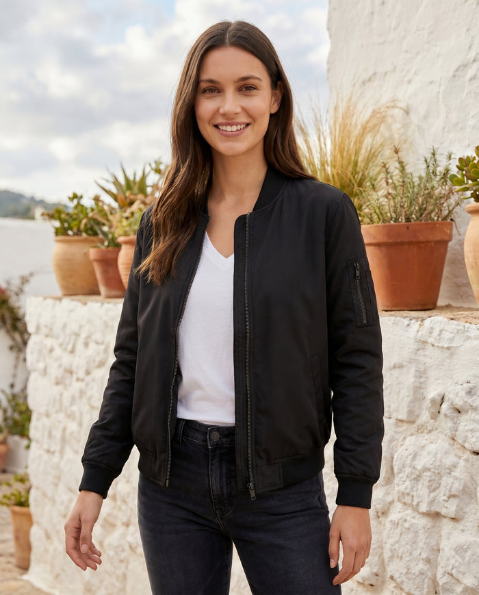 Whitney - Classic Bomber Jacket — hero shot