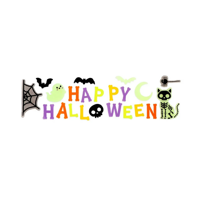 Window-Glow - Set Of Gel Stickers - Halloween