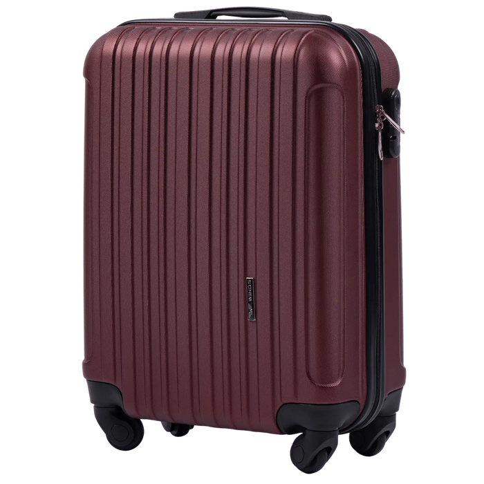 WALIZKA KABINOWA WINGS FLAMINGO 20" BURGUNDY FLAMINGO COLLECTION