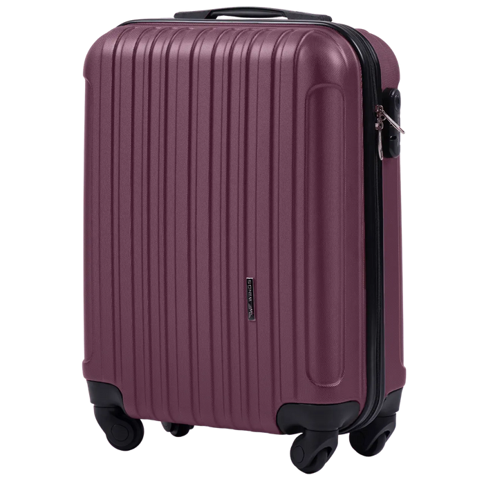 WALIZKA KABINOWA WINGS FLAMINGO 20" DARK PURPLE FLAMINGO COLLECTION