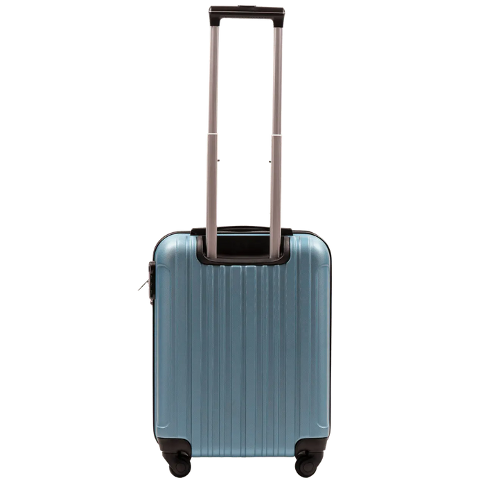 WALIZKA KABINOWA WINGS FLAMINGO 20" SILVER BLUE FLAMINGO COLLECTION
