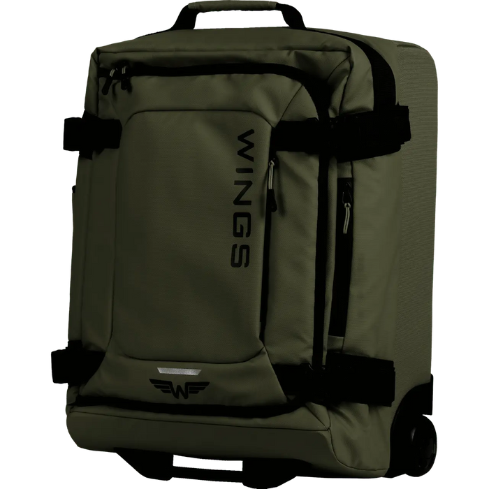 WINGS Walizka miękka Mała kabinowa 20" ROOK dark green ROOK COLLECTION