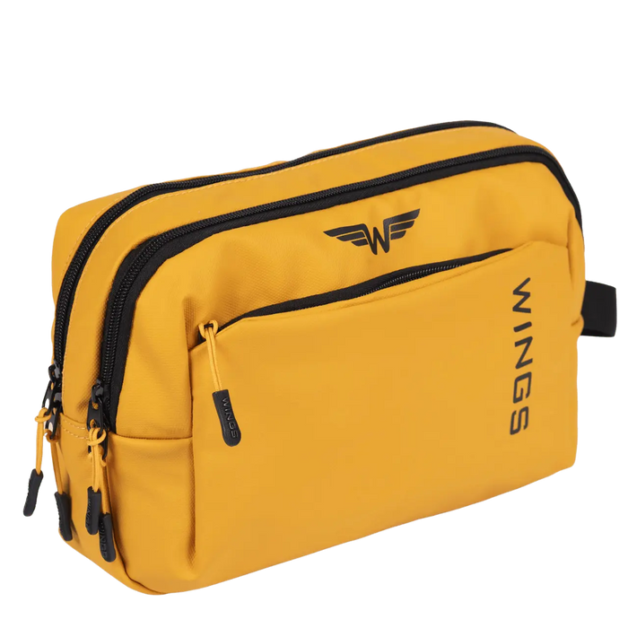 WINGS Kosmetyczka podróżna ROOK yellow ROOK COLLECTION