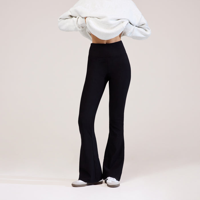 Winter Flare Leggings - Black