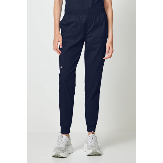 Women's Forge Mide Rise Cargo Scrub Jogger - Navy - 1