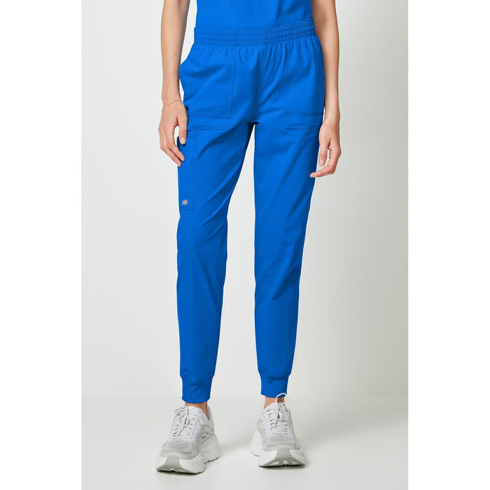 Women's Forge Mide Rise Cargo Scrub Jogger - Royal - 1