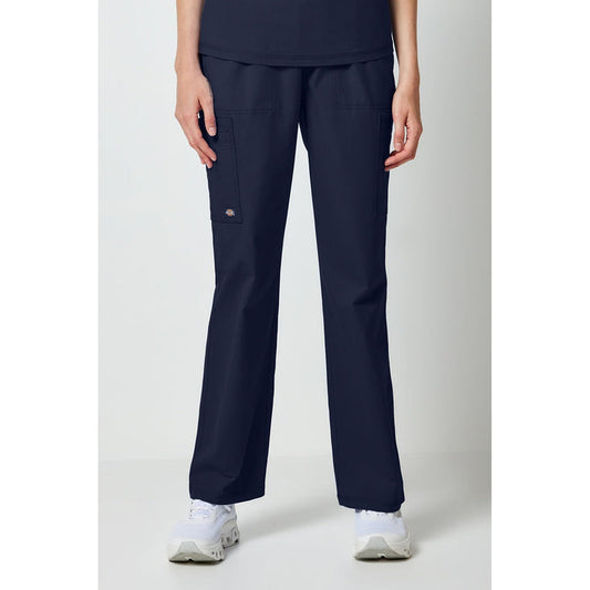 Women's Forge Straight Leg Scrub Cargo - Navy - 1