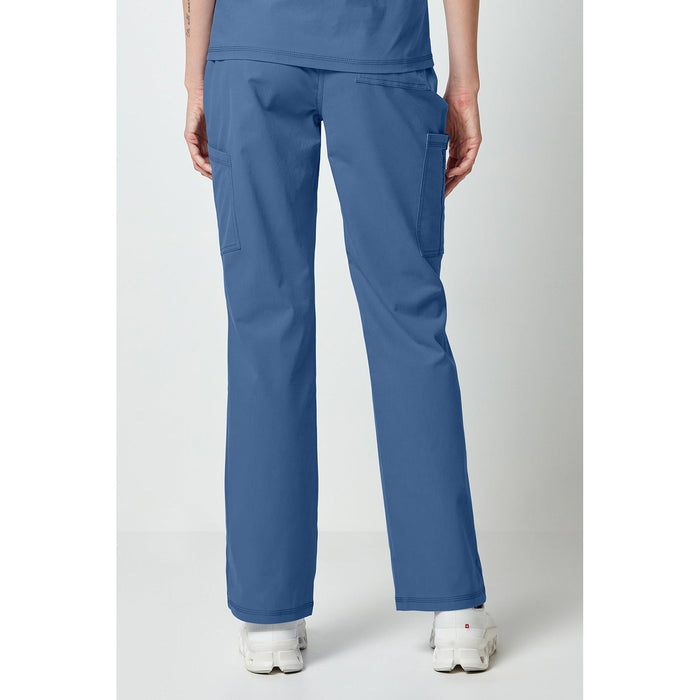 Women's Forge Straight Leg Scrub Cargo - Vintage Blue - 2
