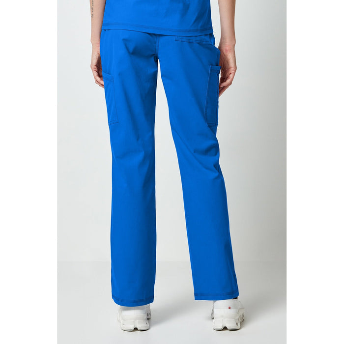 Women's Forge Straight Leg Scrub Cargo - Royal - 2
