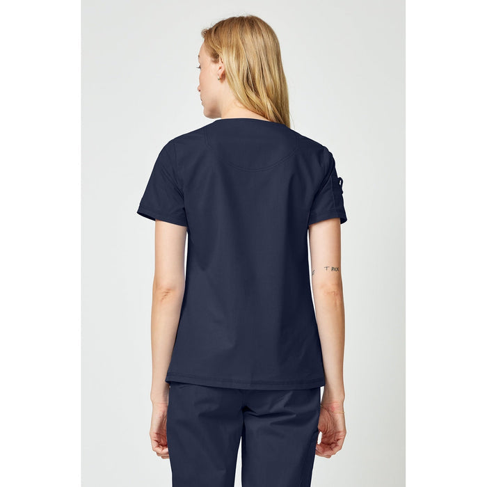 Women's Forge Tuck In Scrub Top - Navy - 2