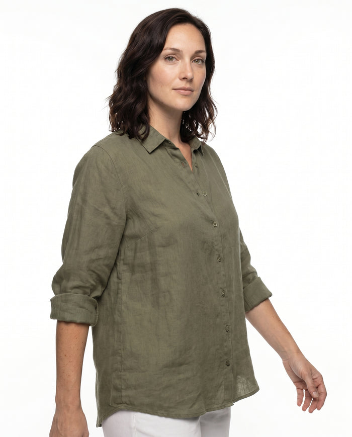 iris-linen-blouse-olive-green-2