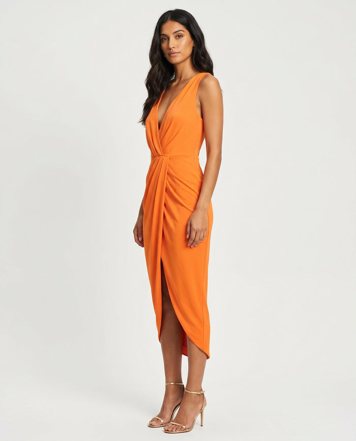 bella-elegant-midi-dress-orange-3