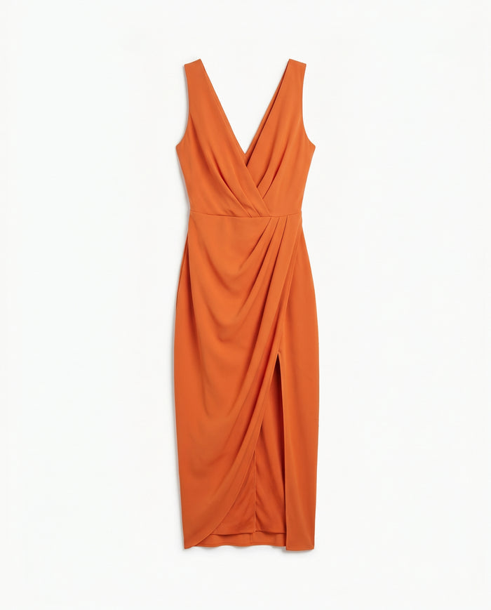 bella-elegant-midi-dress-orange-8