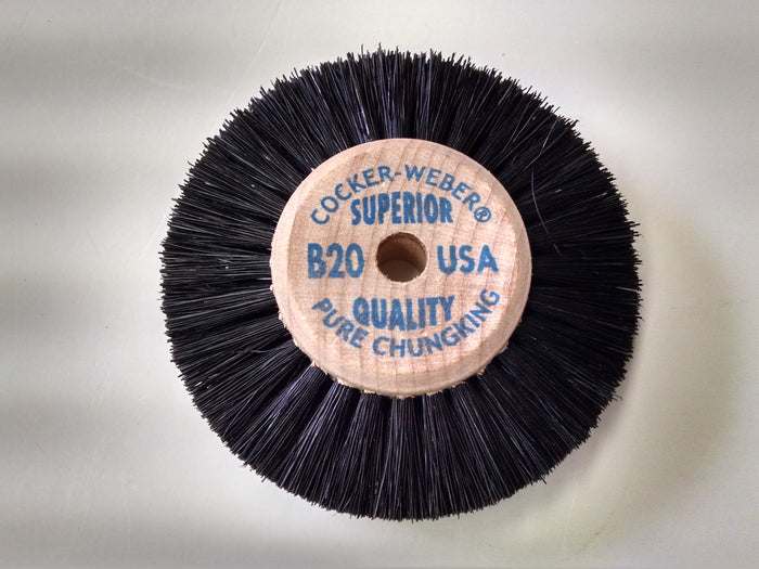 Wood Hub Bristle Brushes