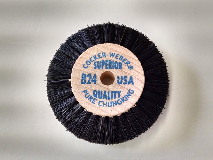 Wood Hub Bristle Brushes