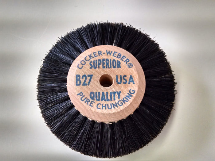 Wood Hub Bristle Brushes