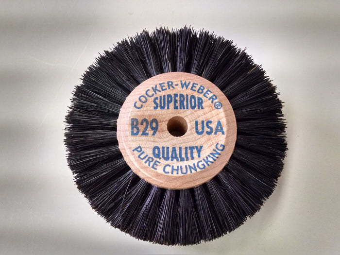 Wood Hub Bristle Brushes