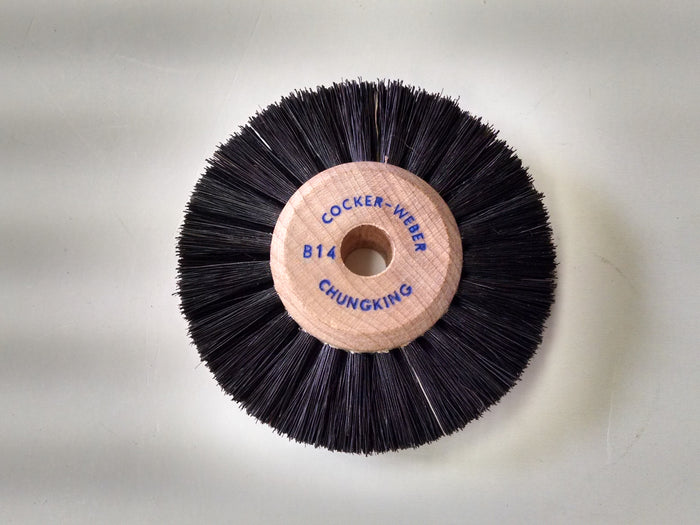 Wood Hub Bristle Brushes