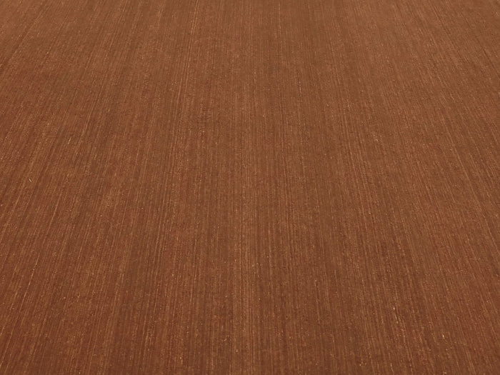 WOOL KILIM SOLID RUSSET