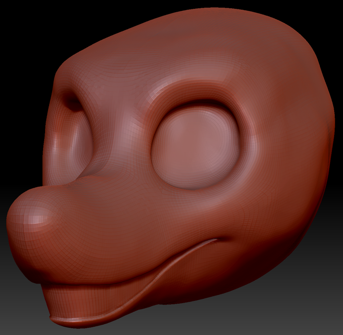 Worm On A String Static Jaw Head Base Variant 1