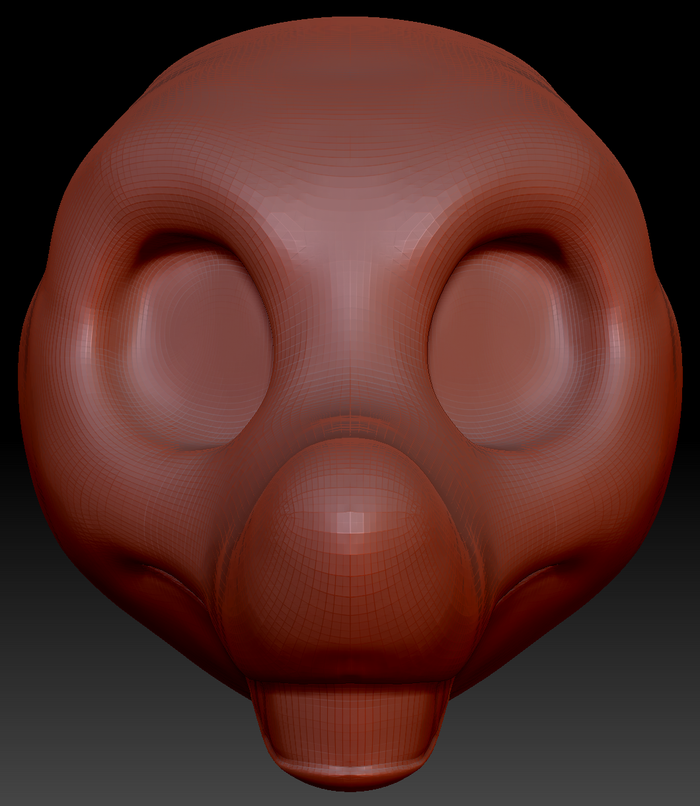 Worm On A String Static Jaw Head Base Variant 1