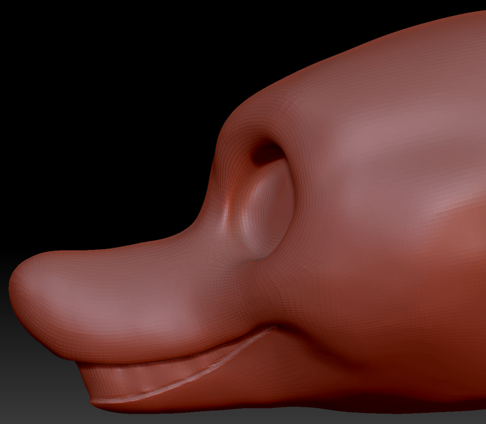 Worm On A String Static Jaw Head Base Variant 1