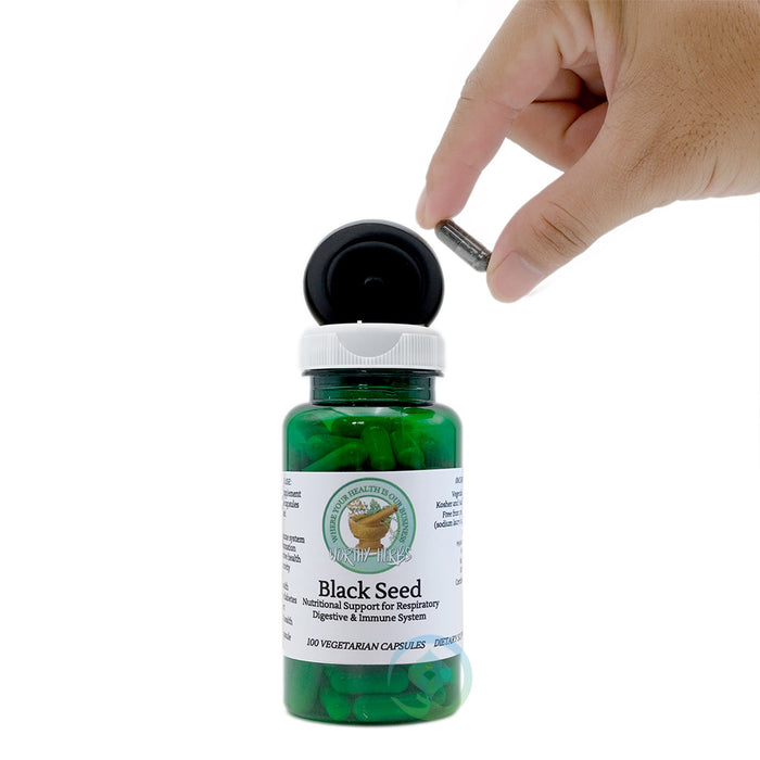 Worthy Herbs® Black Seed Vegetarian Soft-Gel Capsules - 100 ct