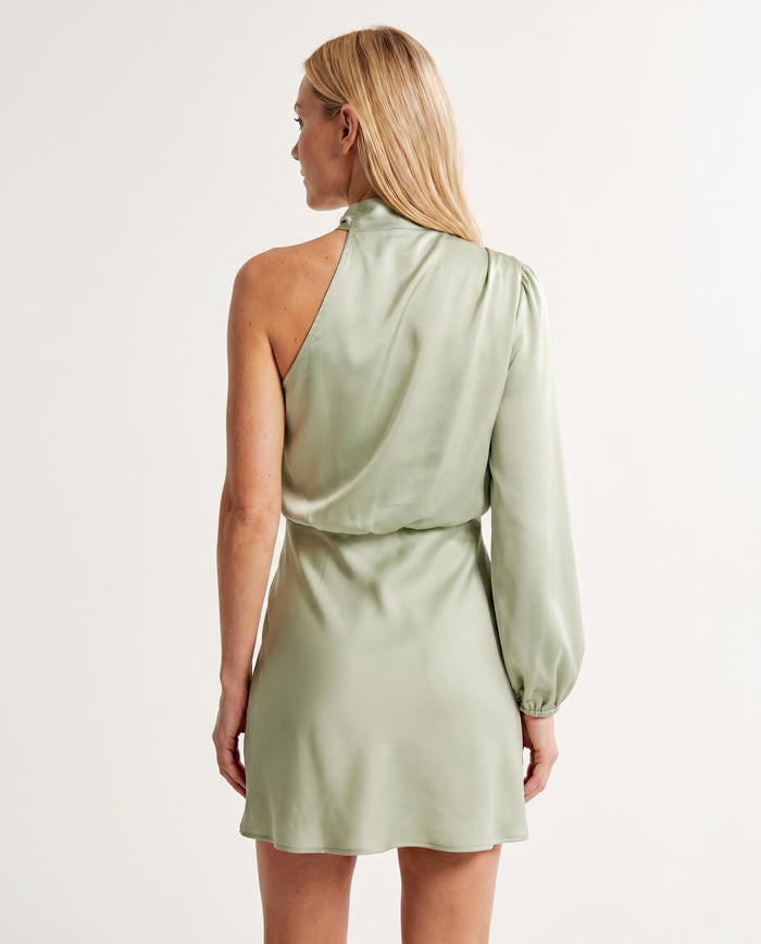 xena-one-shoulder-satin-dress-light-green-4