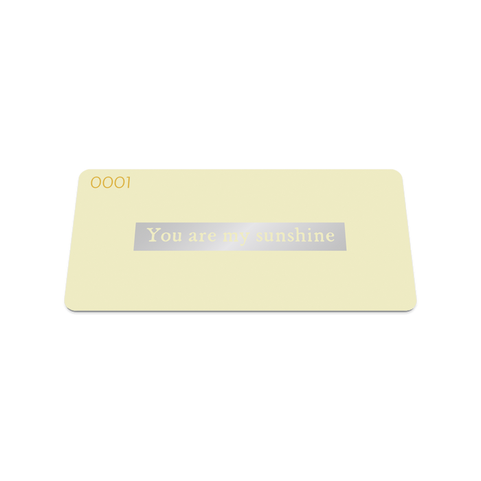 You Are My Sunshine Metlet